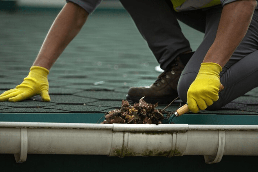 gutter cleaning 2